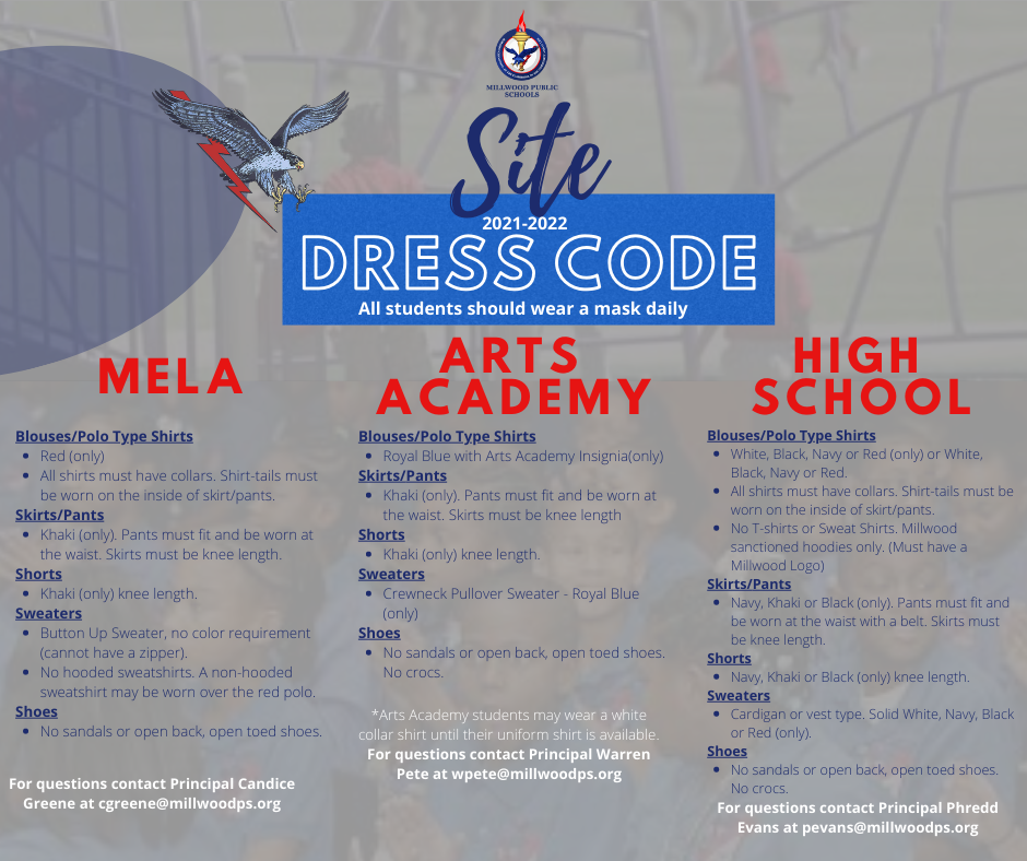 2021-22 Dress Code Information