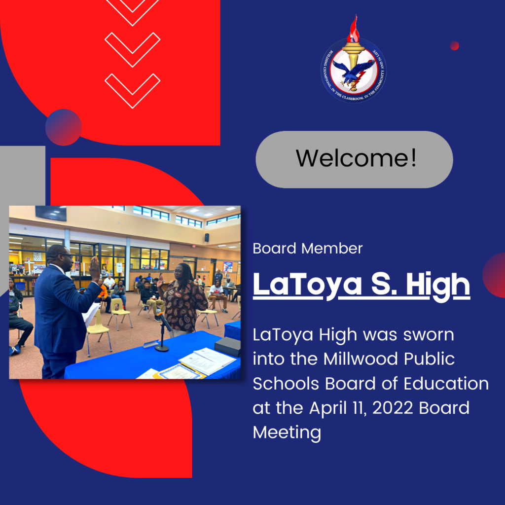 Welcome Board Member LaToya S. High